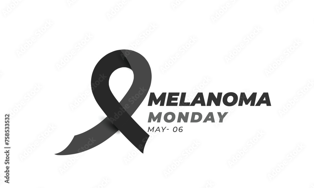 Melanoma Monday. background, banner, card, poster, template. Vector illustration. Melanoma Monday. background, banner, card, poster, template. Vector illustration.