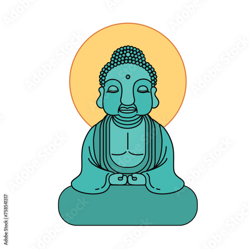 Cute buddha