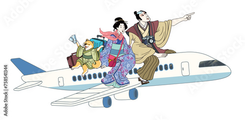 People upon flight