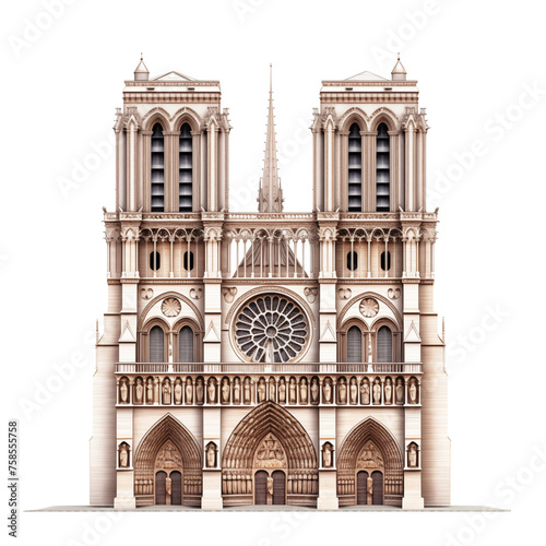 the cathedral of the notre dame de city