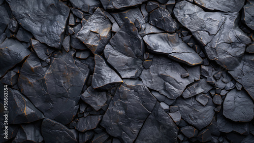 Abstract Black Stone Background: A Unique Wallpaper Option