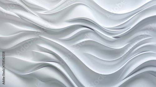 White background with abstract wavy lines creating an intriguing pattern. Backdrop, background.