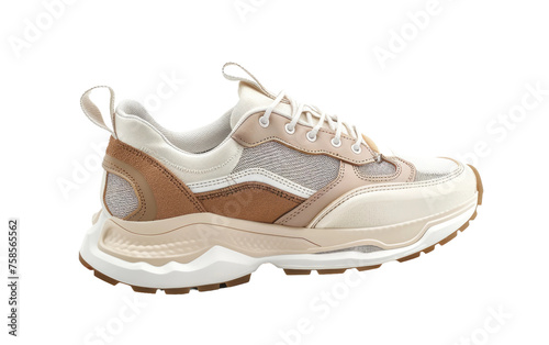 Women's Sneakers isolated on transparent Background