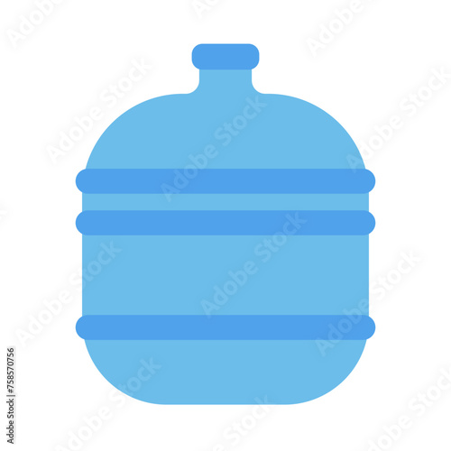 Water dispenser bottle. Clean water. Vector.