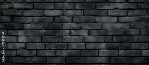 A detailed image of a brown brick wall showcasing the intricate pattern of the rectangular composite material, resembling a stone wall