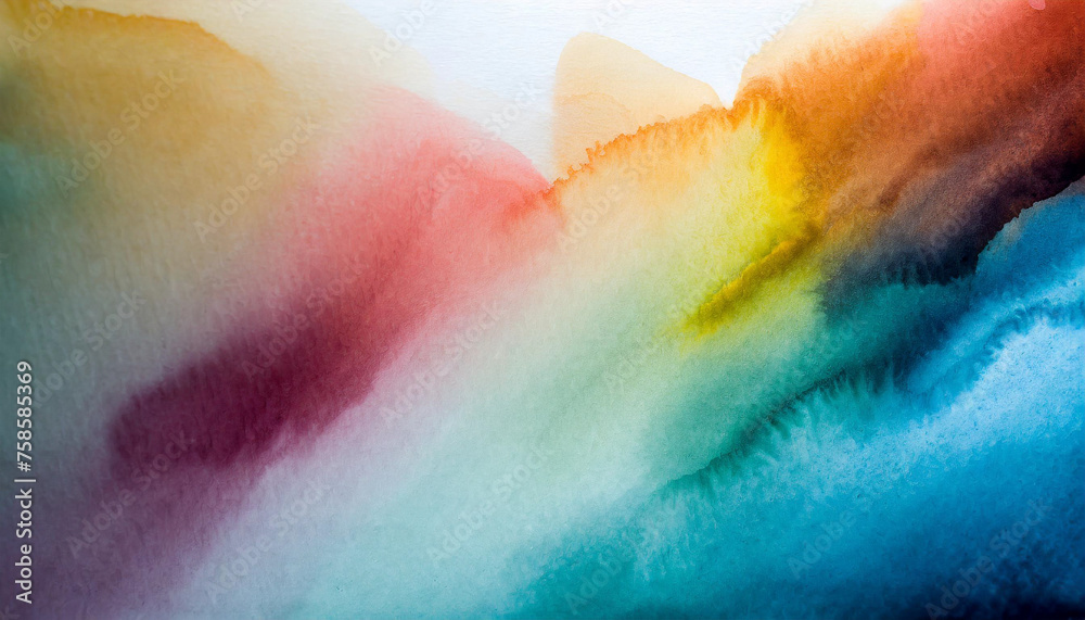 Colorful watercolor textured background 