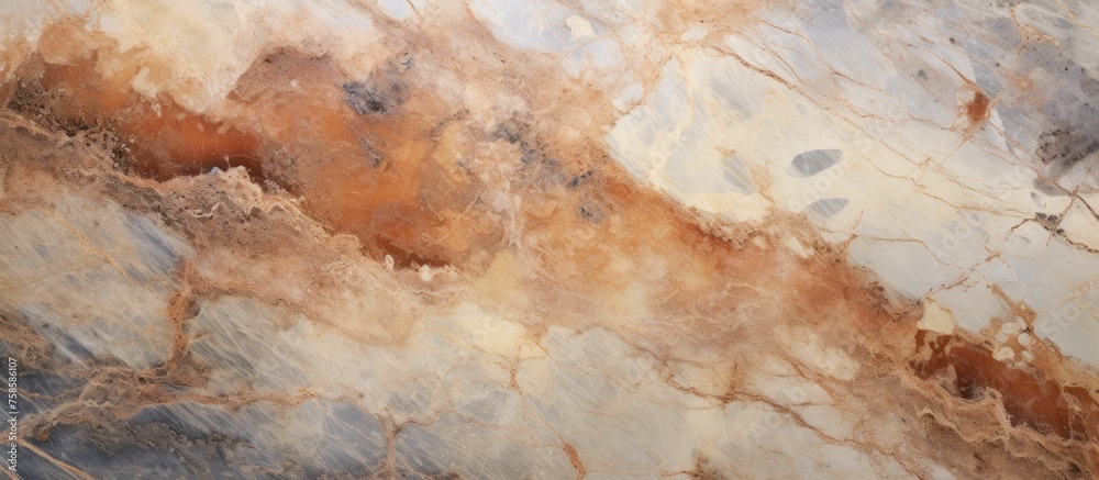 A closeup of marble texture resembling a painting, like soil on a terrestrial animals fur, a dish made from the Earths artwork A closeup of marble texture resembling a painting, like soil on a terrestrial animals fur, a dish made from the Earths artwork