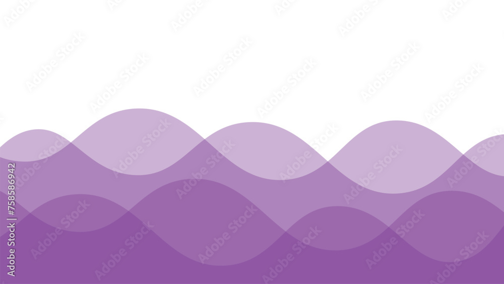 Purple wave element vector image for backdrop or presentation Purple wave element vector image for backdrop or presentation