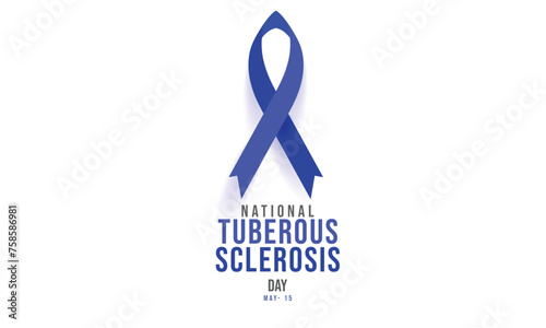 National Tuberous Sclerosis Day. background, banner, card, poster, template. Vector illustration.