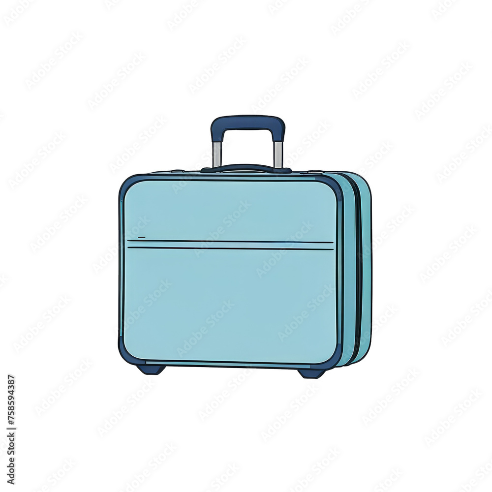 Luggage Hand Drawn Cartoon Style Illustration Luggage Hand Drawn Cartoon Style Illustration