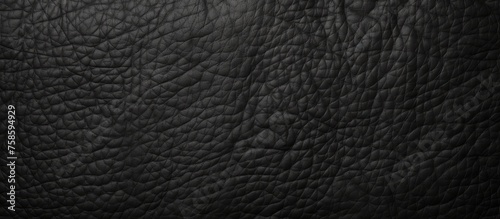a close up of a black leather texture . High quality