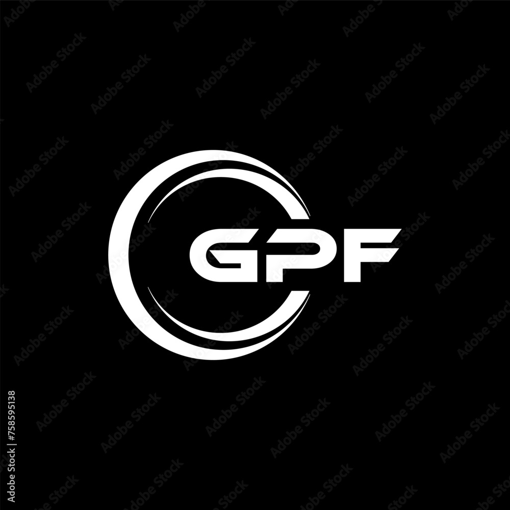 GPF Logo Design, Inspiration for a Unique Identity. Modern Elegance and ...