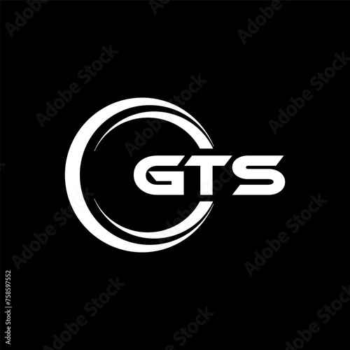 GTS Logo Design, Inspiration for a Unique Identity. Modern Elegance and Creative Design. Watermark Your Success with the Striking this Logo. photo