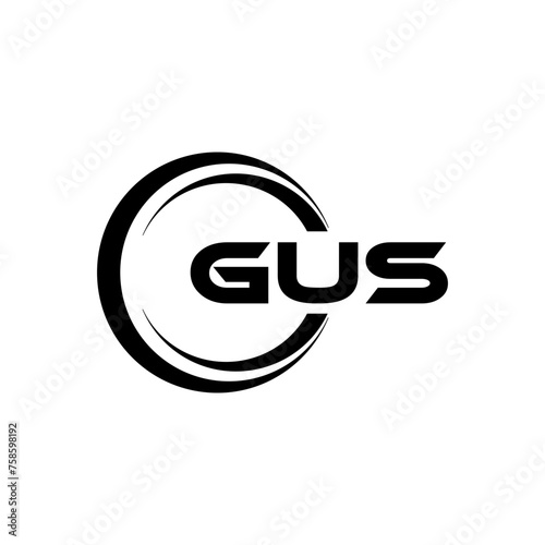 GUS Logo Design, Inspiration for a Unique Identity. Modern Elegance and Creative Design. Watermark Your Success with the Striking this Logo.