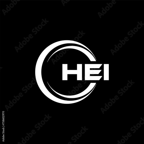 HEI Letter Logo Design, Inspiration for a Unique Identity. Modern Elegance and Creative Design. Watermark Your Success with the Striking this Logo.