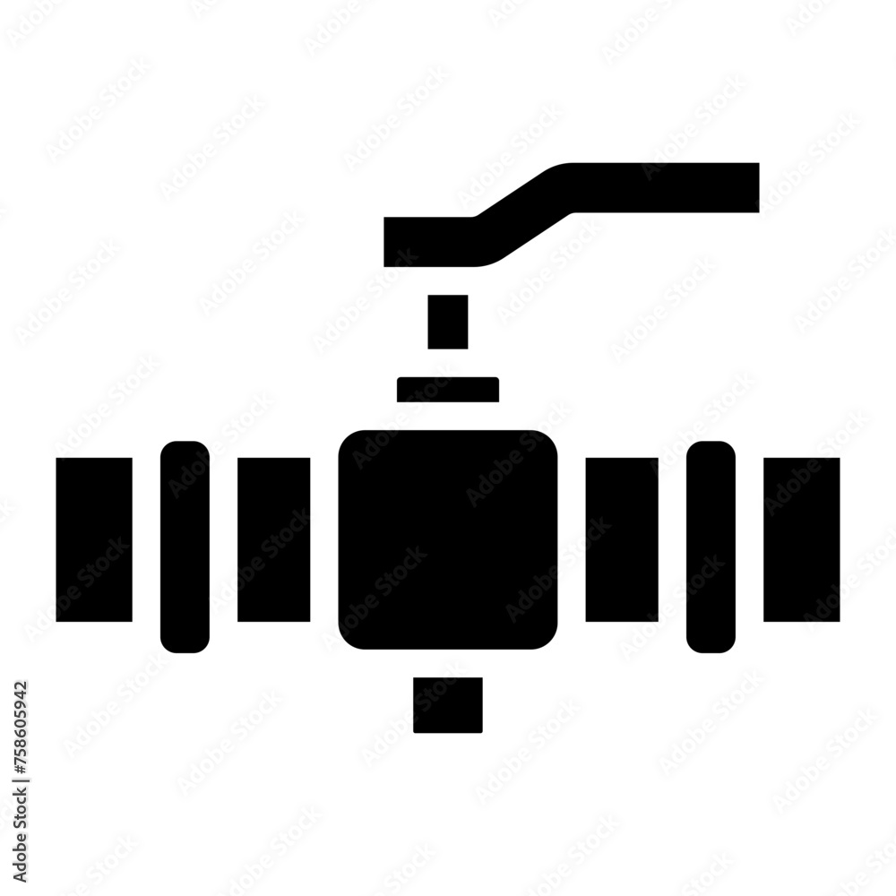plumber glyph icon plumber glyph icon