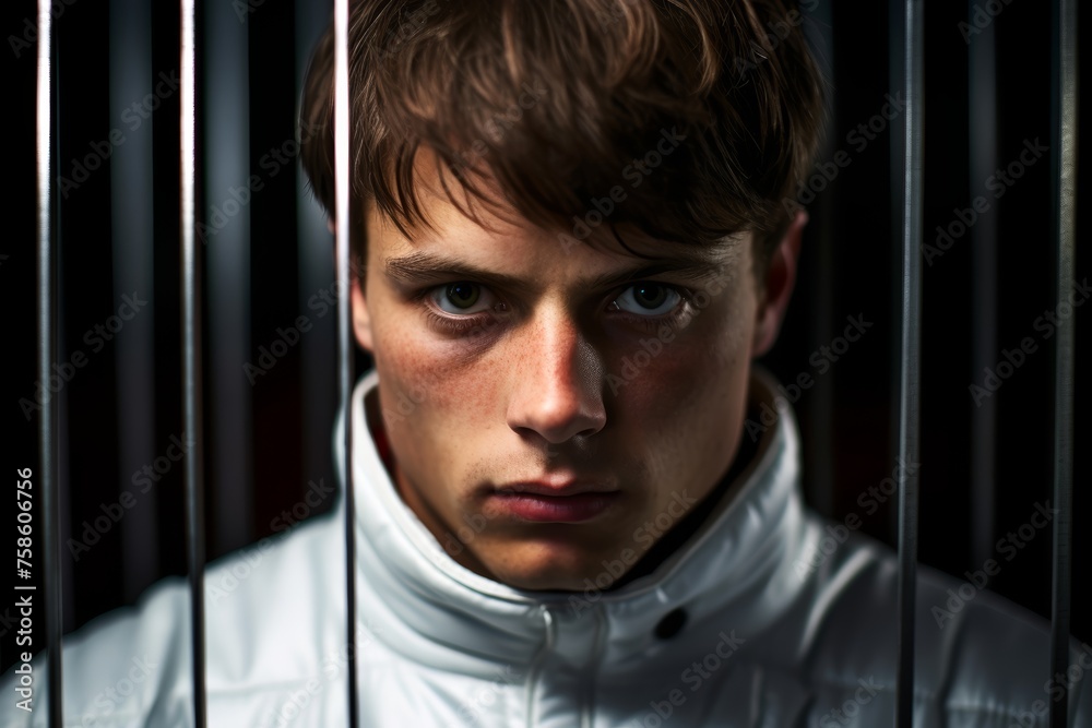 A teenage boy from Germany, with a focused expression and unwavering determination, in his fencing wheelchair, preparing to compete in wheelchair fencing A teenage boy from Germany, with a focused expression and unwavering determination, in his fencing wheelchair, preparing to compete in wheelchair fencing