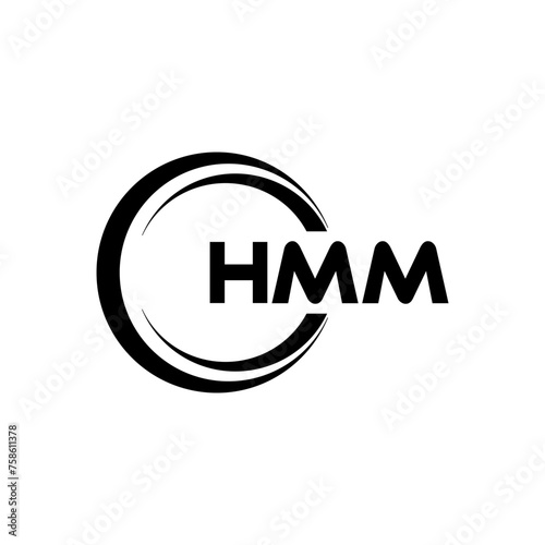 HMM Logo Design, Inspiration for a Unique Identity. Modern Elegance and Creative Design. Watermark Your Success with the Striking this Logo.