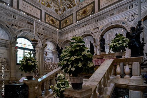 St. Anthony Chapel  Cappella dell Arca  of the  Basilica of Saint Anthony of Padua  Basilica di Sant Antonio di Padova   medieval church in Padua  Italy