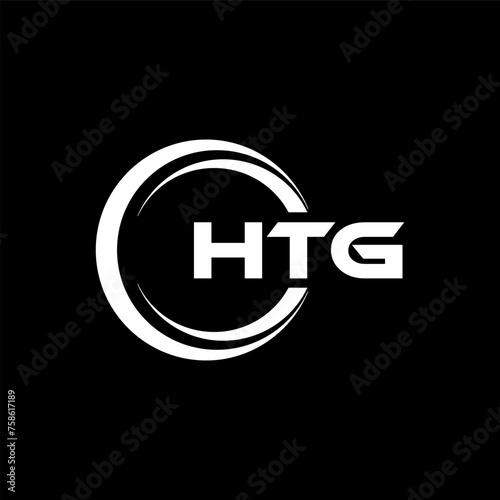 HTG Logo Design, Inspiration for a Unique Identity. Modern Elegance and Creative Design. Watermark Your Success with the Striking this Logo. photo