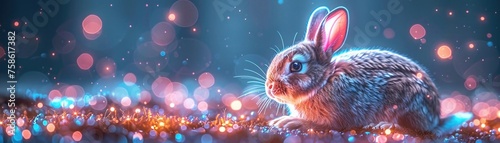 A cyber rabbit with a knack for cryptography photo
