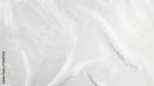 White fabric texture background.
