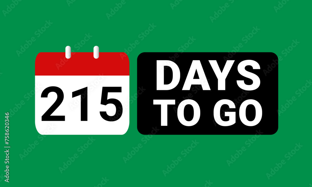 215 days to go last countdown. two hundred and fifteen days go sale price offer promo deal timer, 215 days only 215 days to go last countdown. two hundred and fifteen days go sale price offer promo deal timer, 215 days only