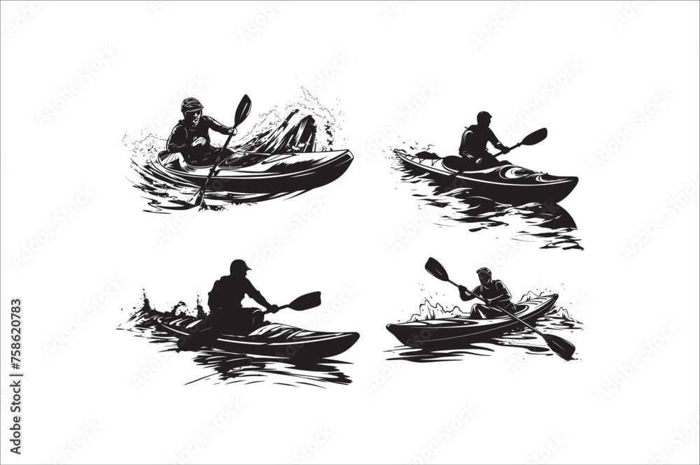 Kayak Silhouette Vector, kayak vector silhouette, kayak silhouette clip art, kayak silhouette images. Kayak Silhouette Vector, kayak vector silhouette, kayak silhouette clip art, kayak silhouette images.