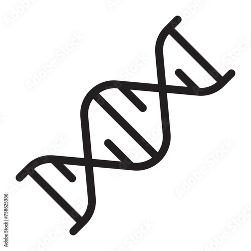 genetic glyph icon