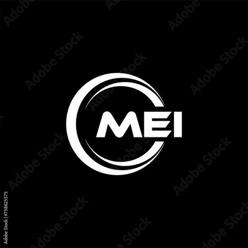 MEI Logo Design, Inspiration for a Unique Identity. Modern Elegance and Creative Design. Watermark Your Success with the Striking this Logo.