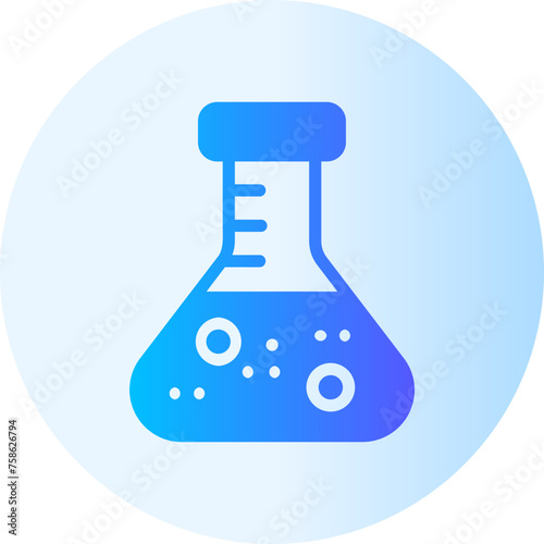 chemistry gradient icon
