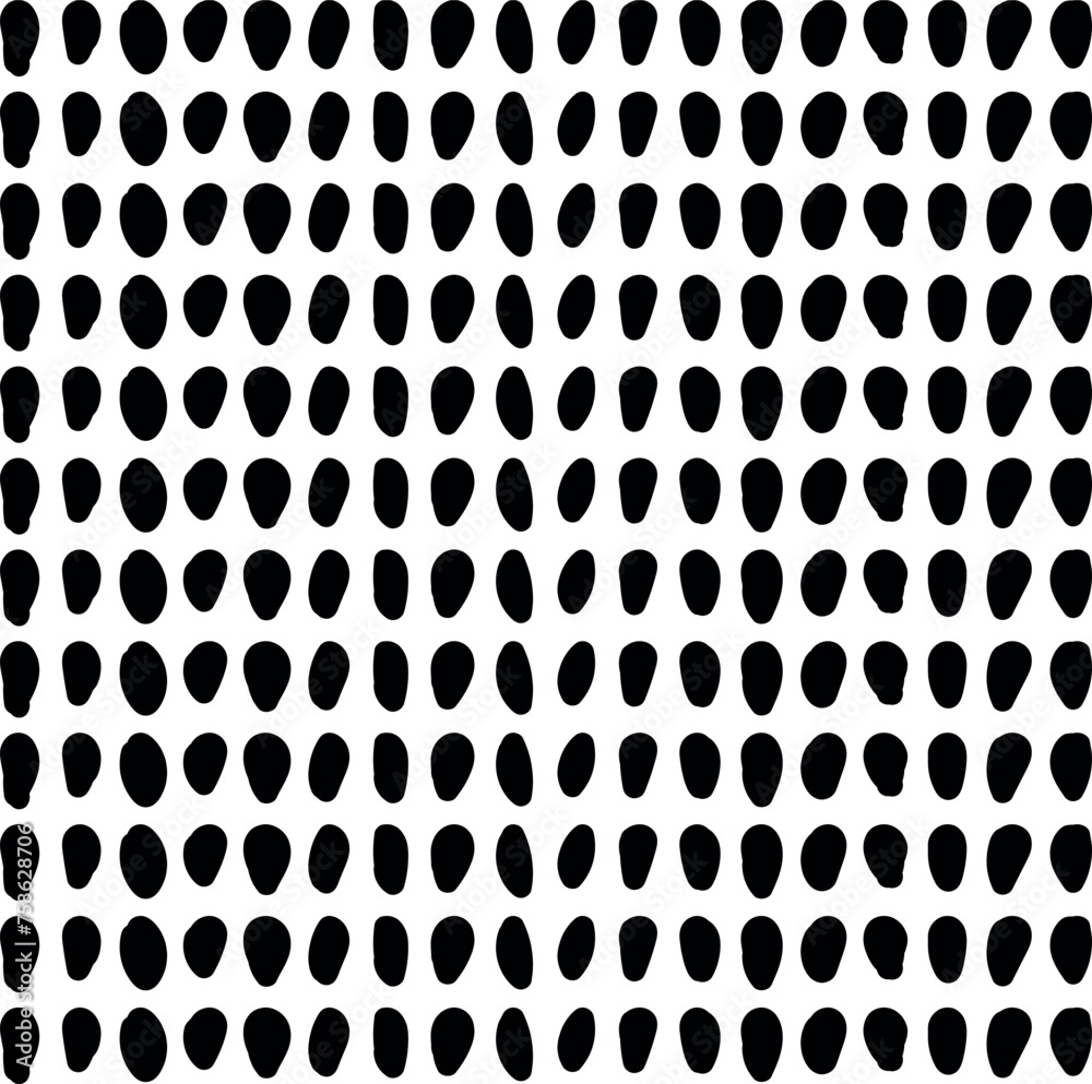The texture consists of small spots arranged in rows.