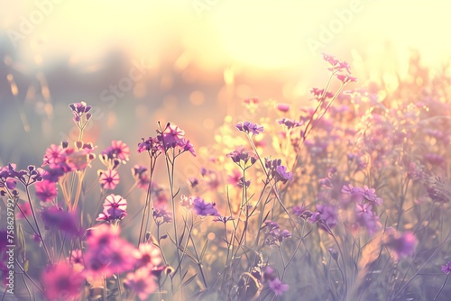 meadow with flowers © khadija