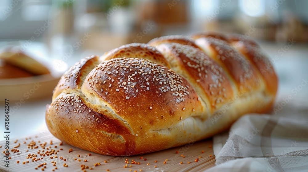bread on a table bread on a table