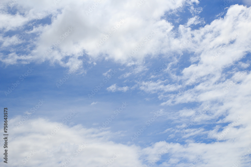 cloud on blue sky