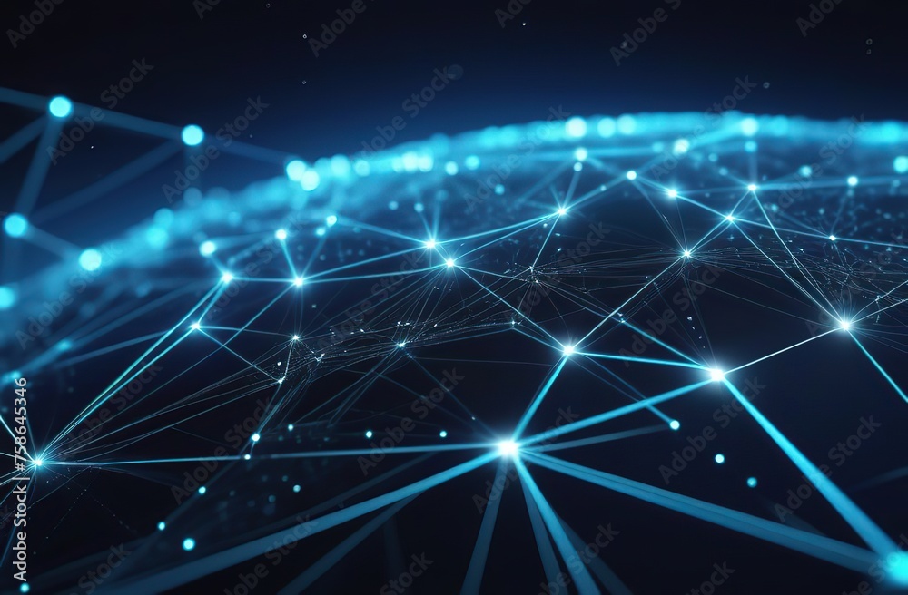 Fototapeta premium Global network connection concept 