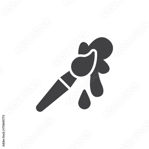 Paint brush vector icon