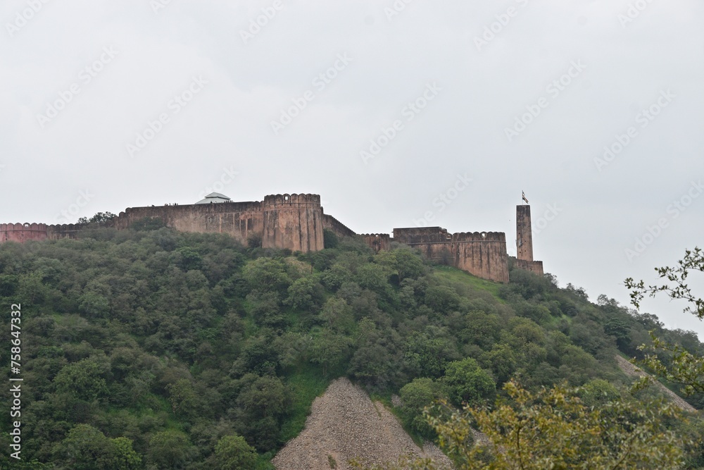Jaigarh Fort on hill at Jaipur, Rajasthan