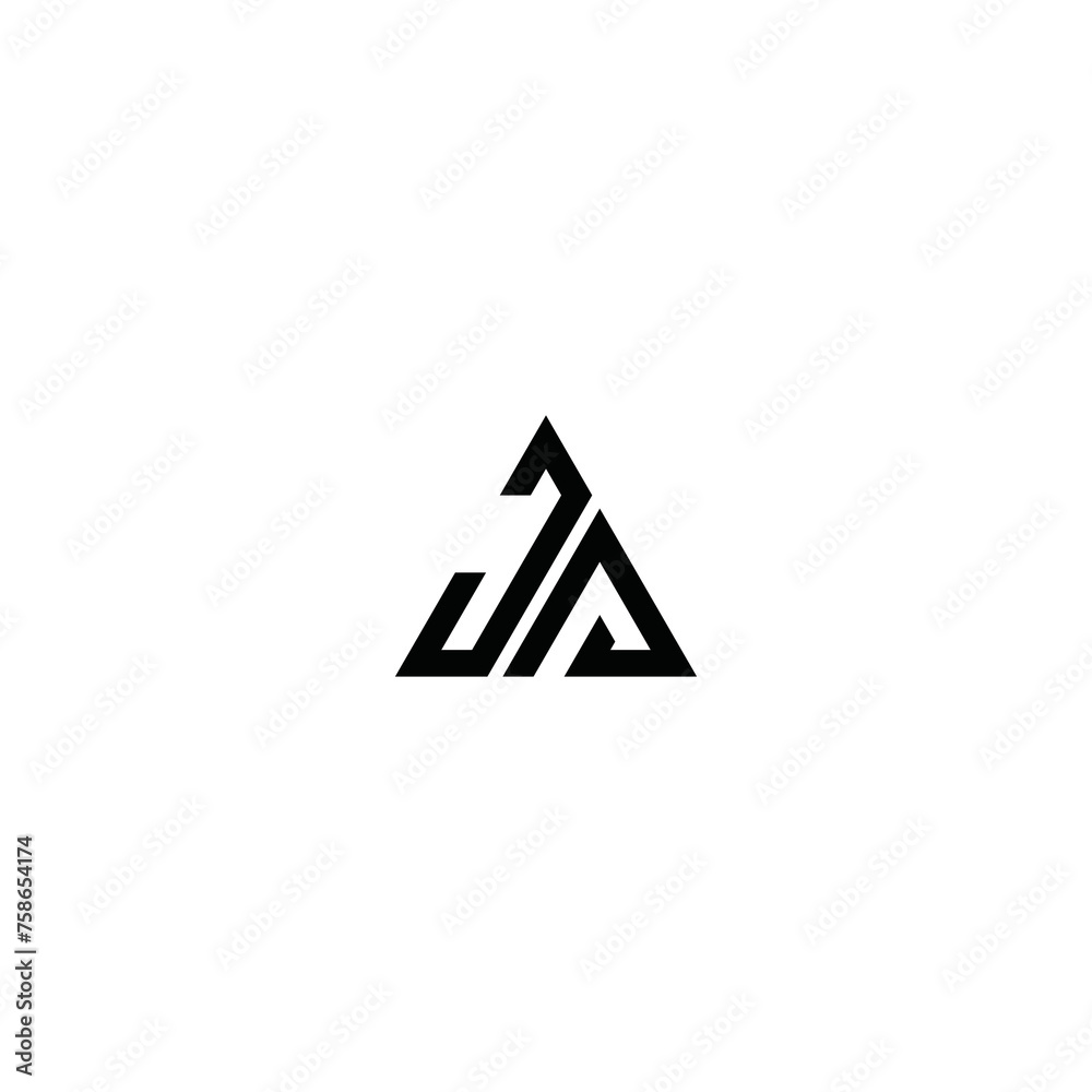 J P initial building logo vector concept J P initial building logo vector concept