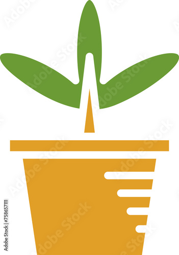 Tree Plant Pot Icon