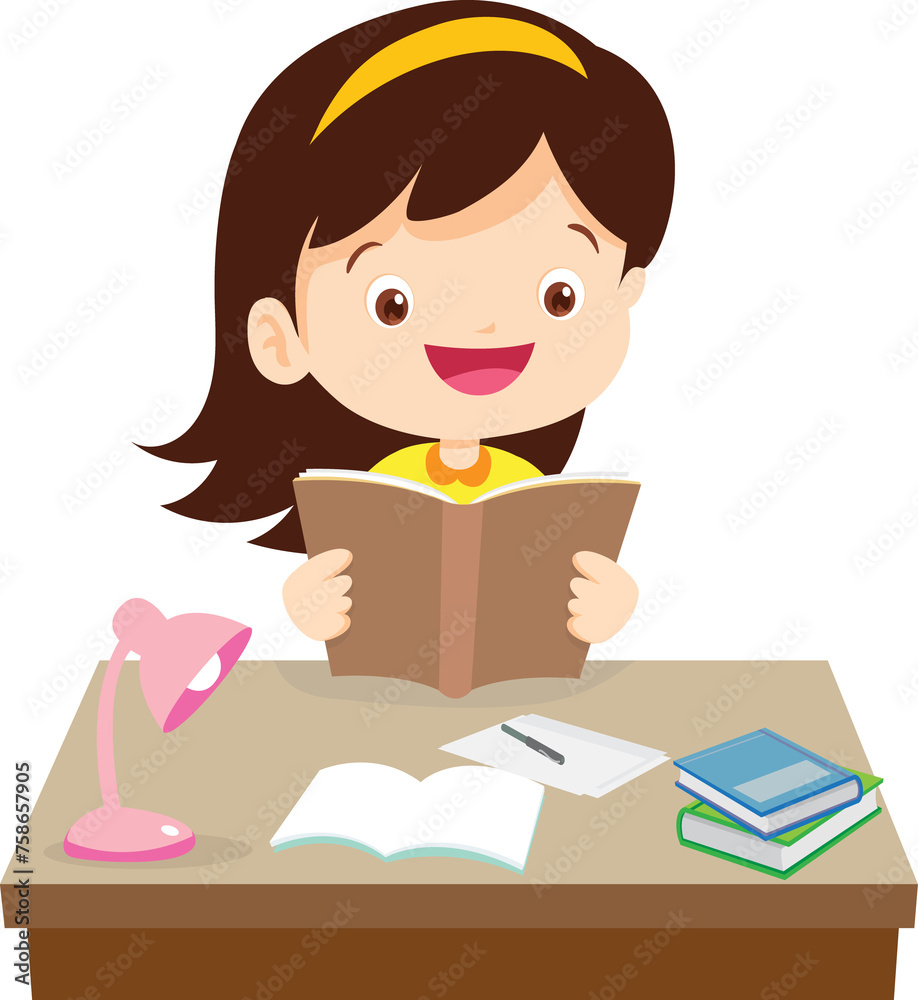 kid learning doing homework read and writing on desk kid learning doing homework read and writing on desk