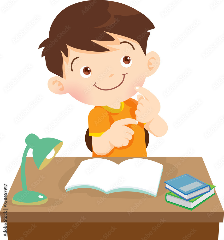kid learning doing homework read and writing on desk kid learning doing homework read and writing on desk