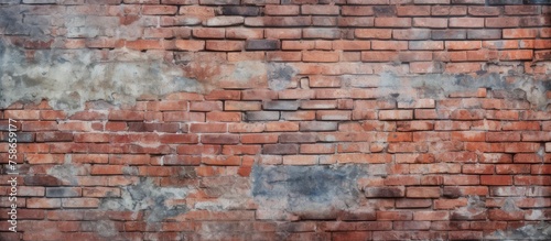An artistic composition of brown bricks in a closeup shot  showcasing the intricate patterns of brickwork as a durable building material