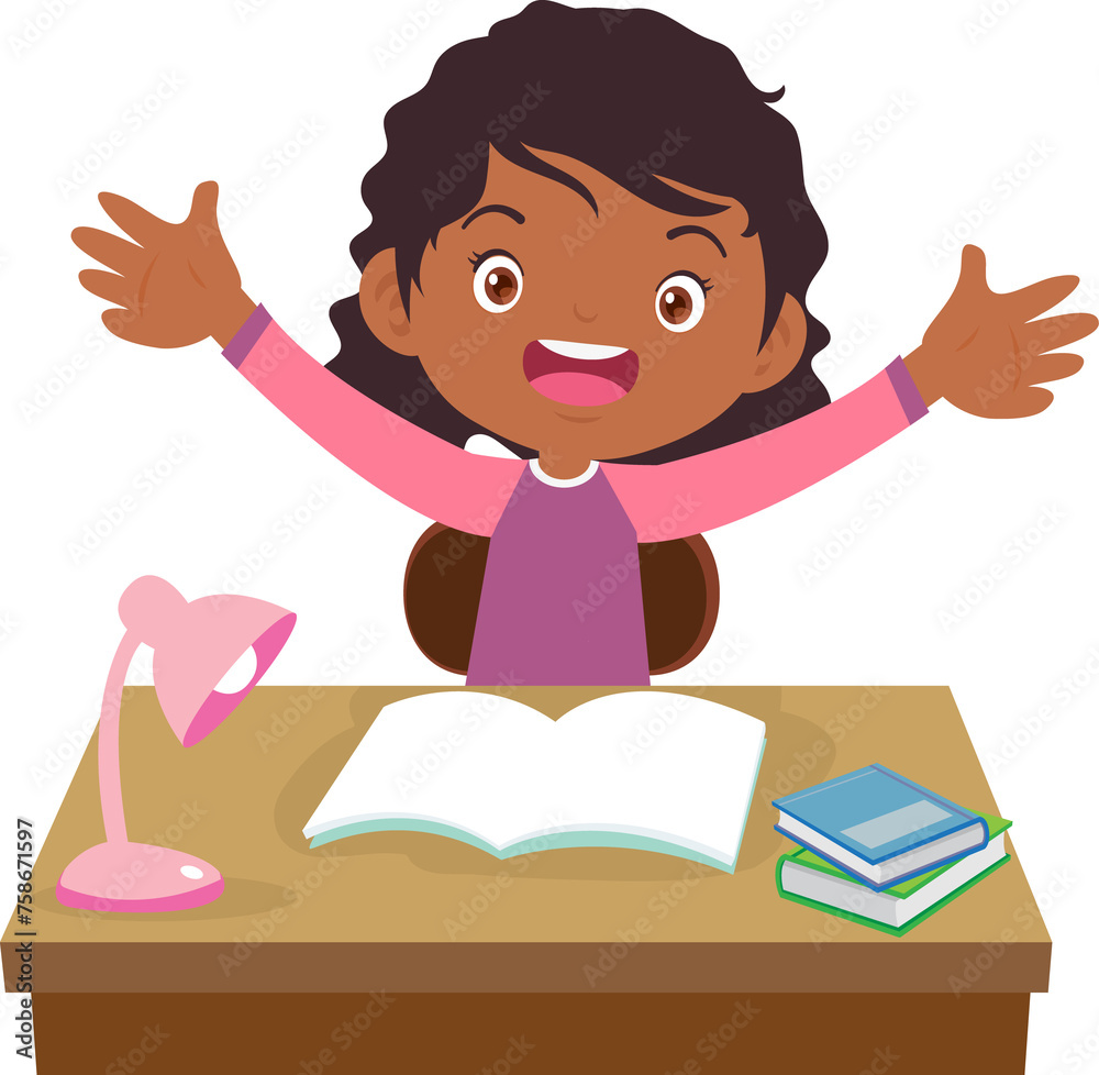 kid learning doing homework read and writing on desk kid learning doing homework read and writing on desk