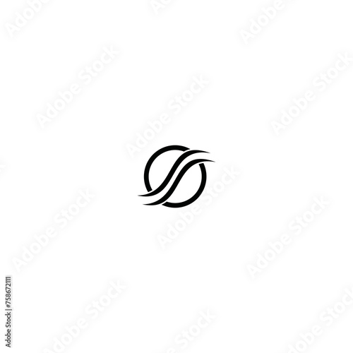 S Vector logo Simple letter template