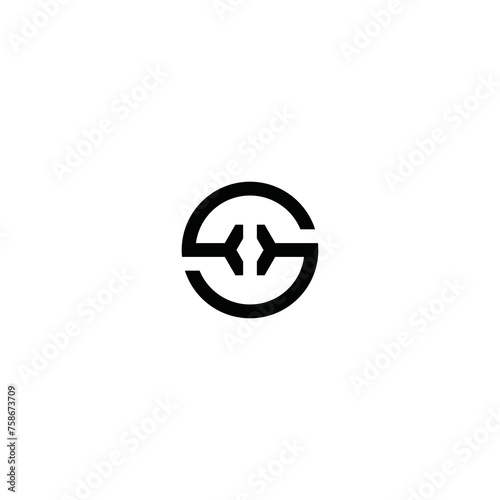 S Vector logo Simple letter template
