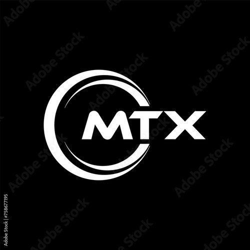 MTX Logo Design, Inspiration for a Unique Identity. Modern Elegance and Creative Design. Watermark Your Success with the Striking this Logo.