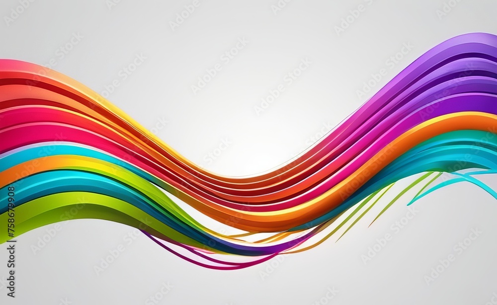 Abstract background with colour line Abstract background with colour line