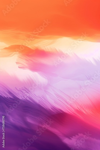 Abstract vibrant pastel pink peach fuzz and very peri pantone purple gradient background. Texture flowing from pastel pink to purple  evoking a sense of calmness and serenity in the viewer s mind