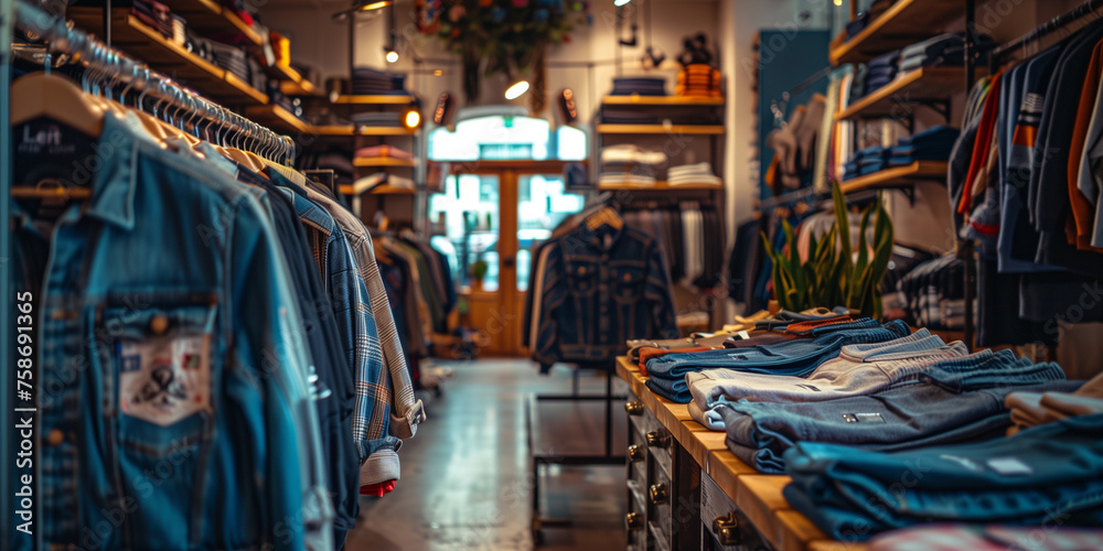 落ち着いた店内の売り場 A calm store section 落ち着いた店内の売り場 A calm store section